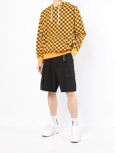 Off-White Industrial-belt track shorts outlook