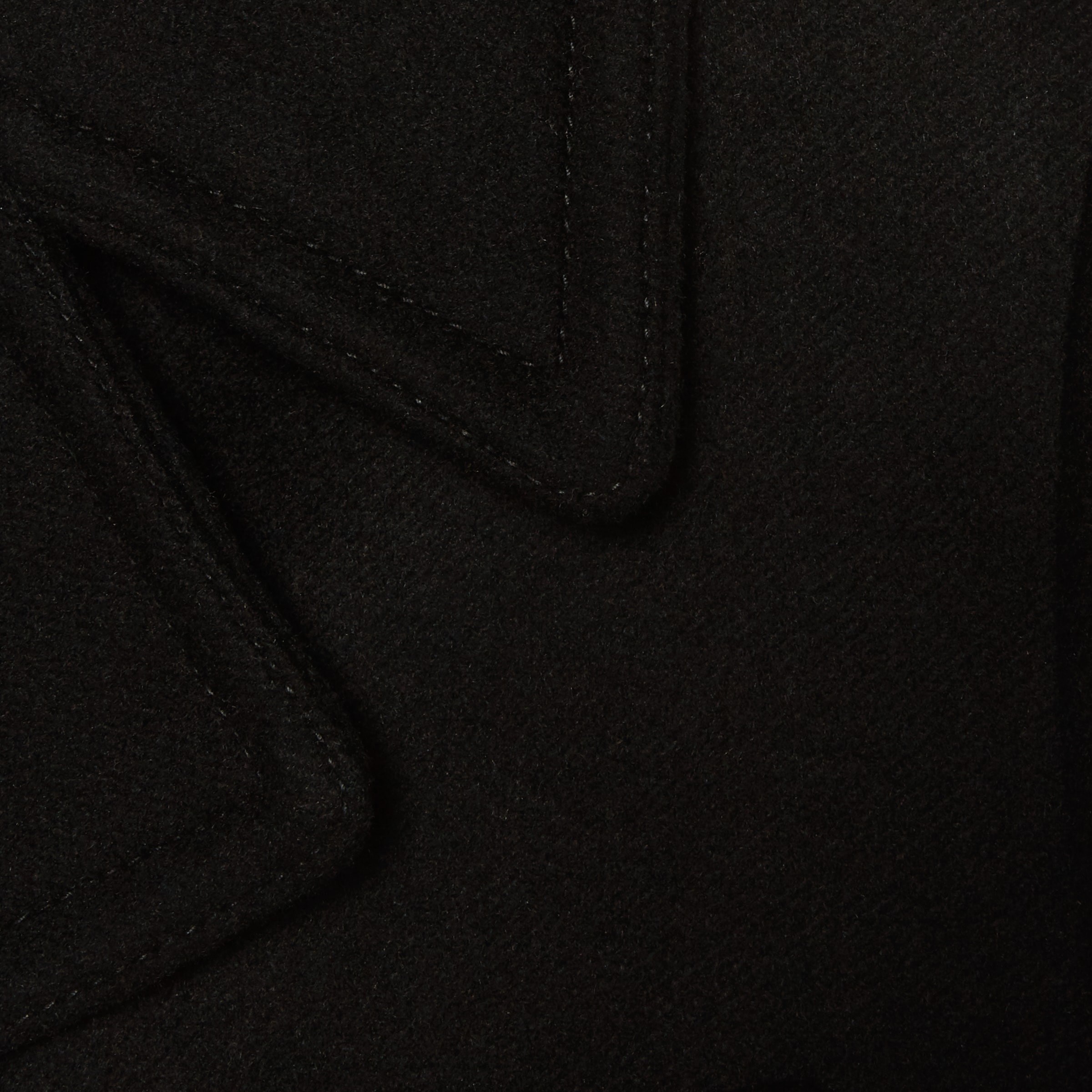 Double G embroidery wool coat - 4