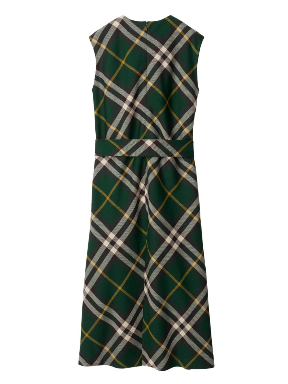 NovaCheck wool midi dress - 6