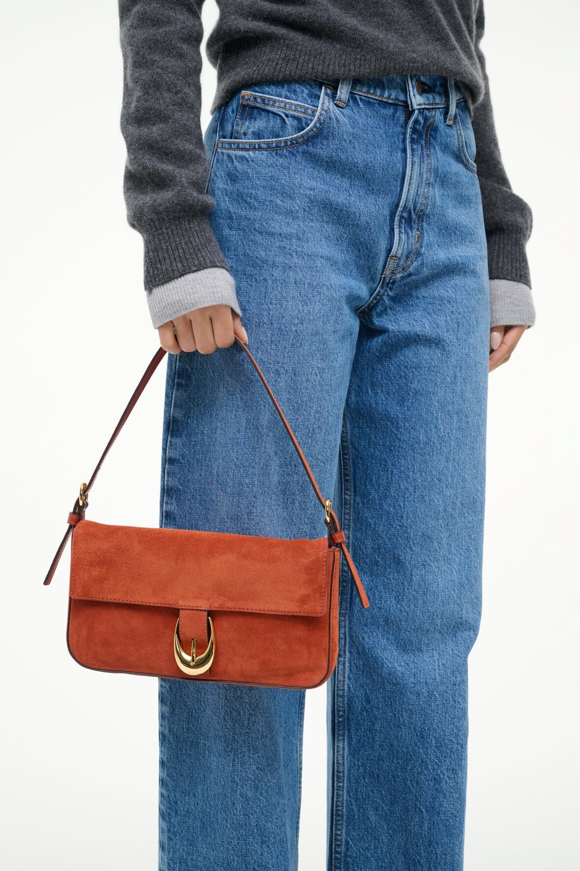 STAUD HARLOW BAG AUBURN - 6