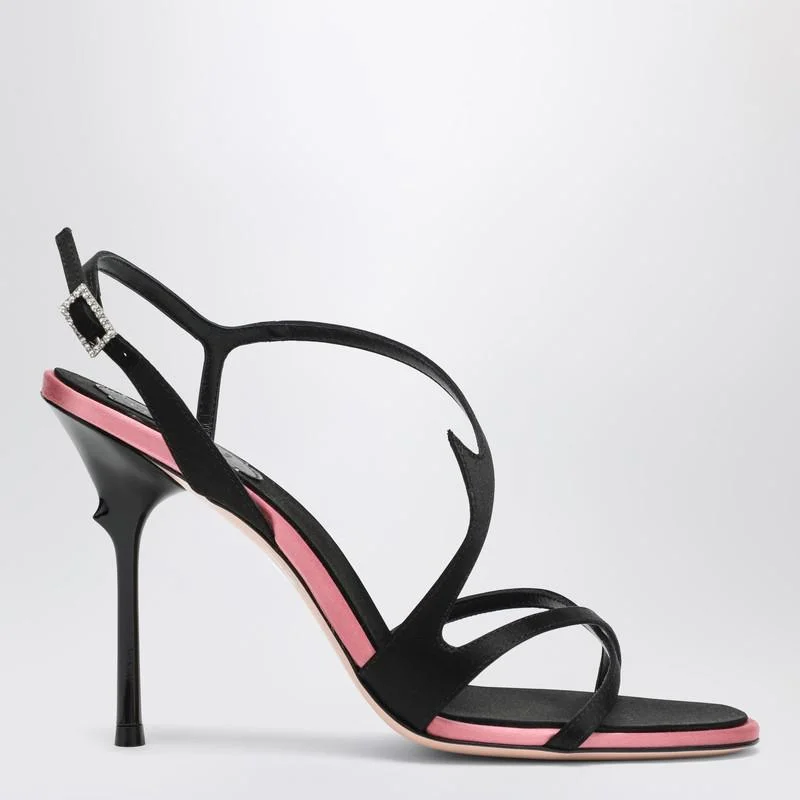 Roger Vivier Satin Heeled Sandals - 1