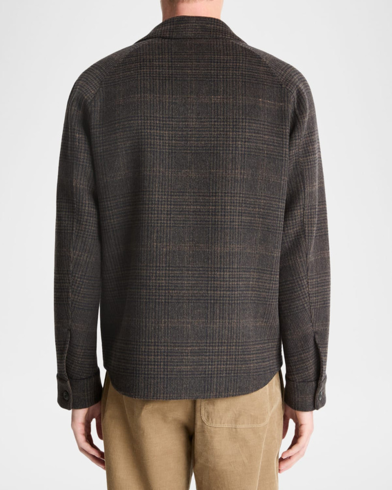 Vince Men's Plaid Splittable Wool-Blend Shirt Jacket outlook