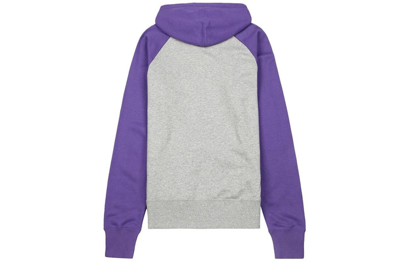 Nike Nike Logo Athletic Daily Casual Hoodie 'Purple Grey' 403978-066 outlook