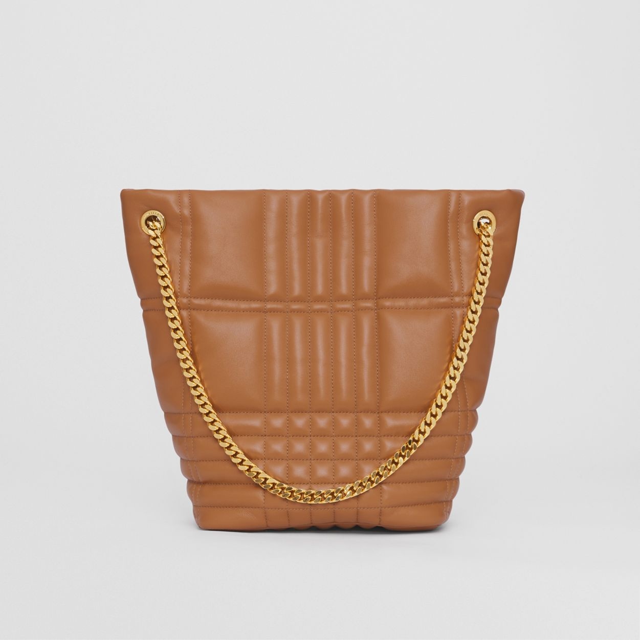 Medium Quilted Lambskin Lola Bucket Bag - 8