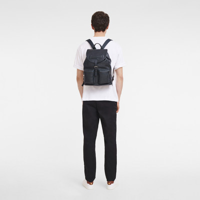 Longchamp Longchamp 3D M Backpack Midnight Blue - Leather outlook