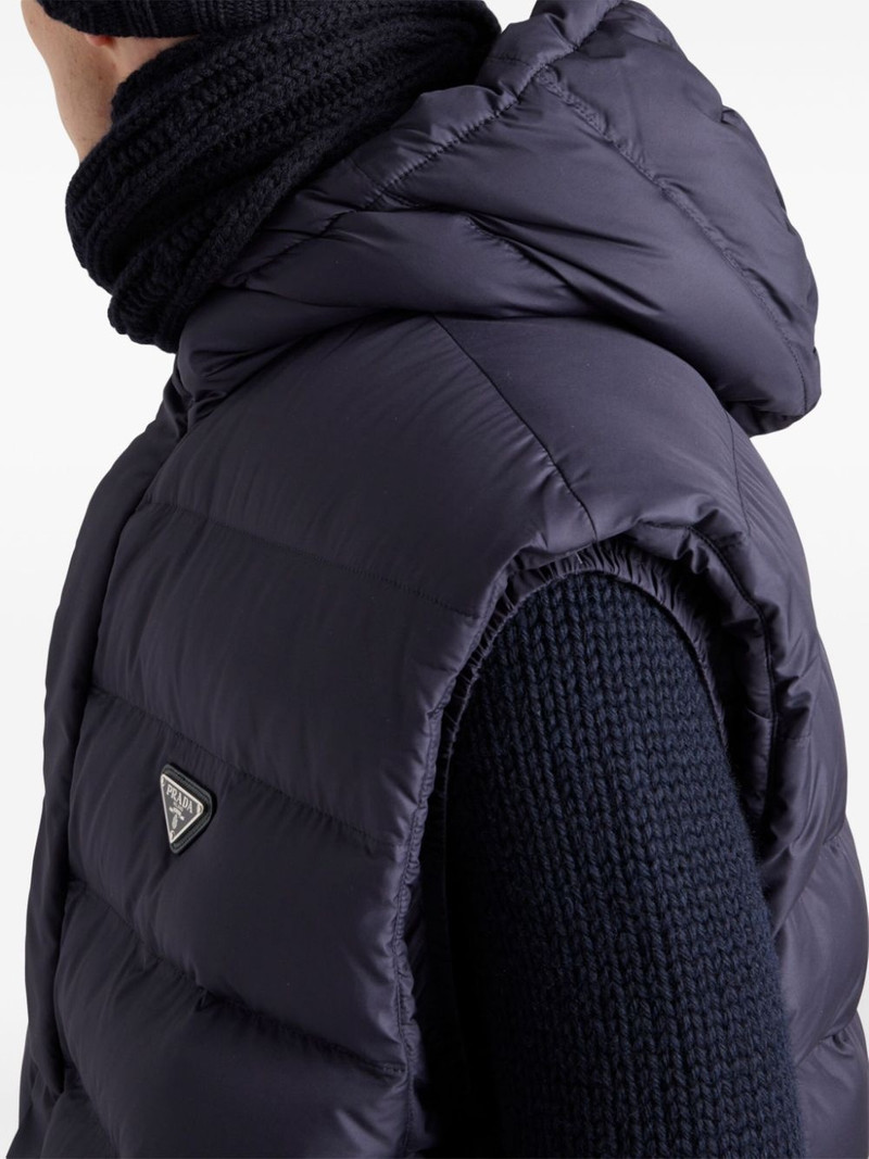 down hooded vest 4