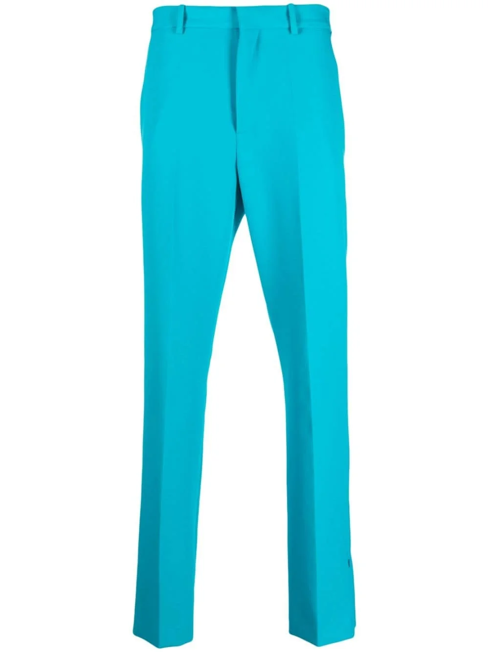 high-waisted tapered trousers - 1