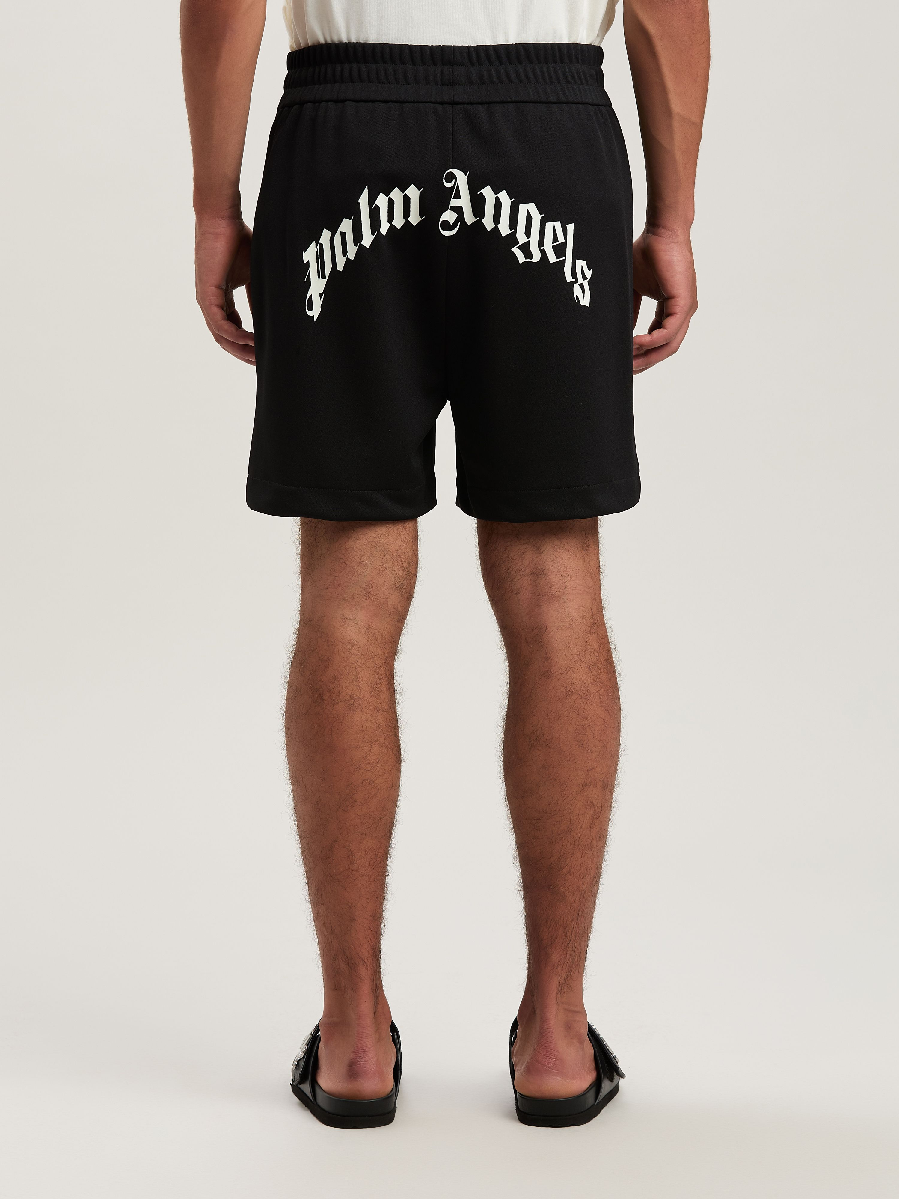 Curved Logo Track shorts - 5