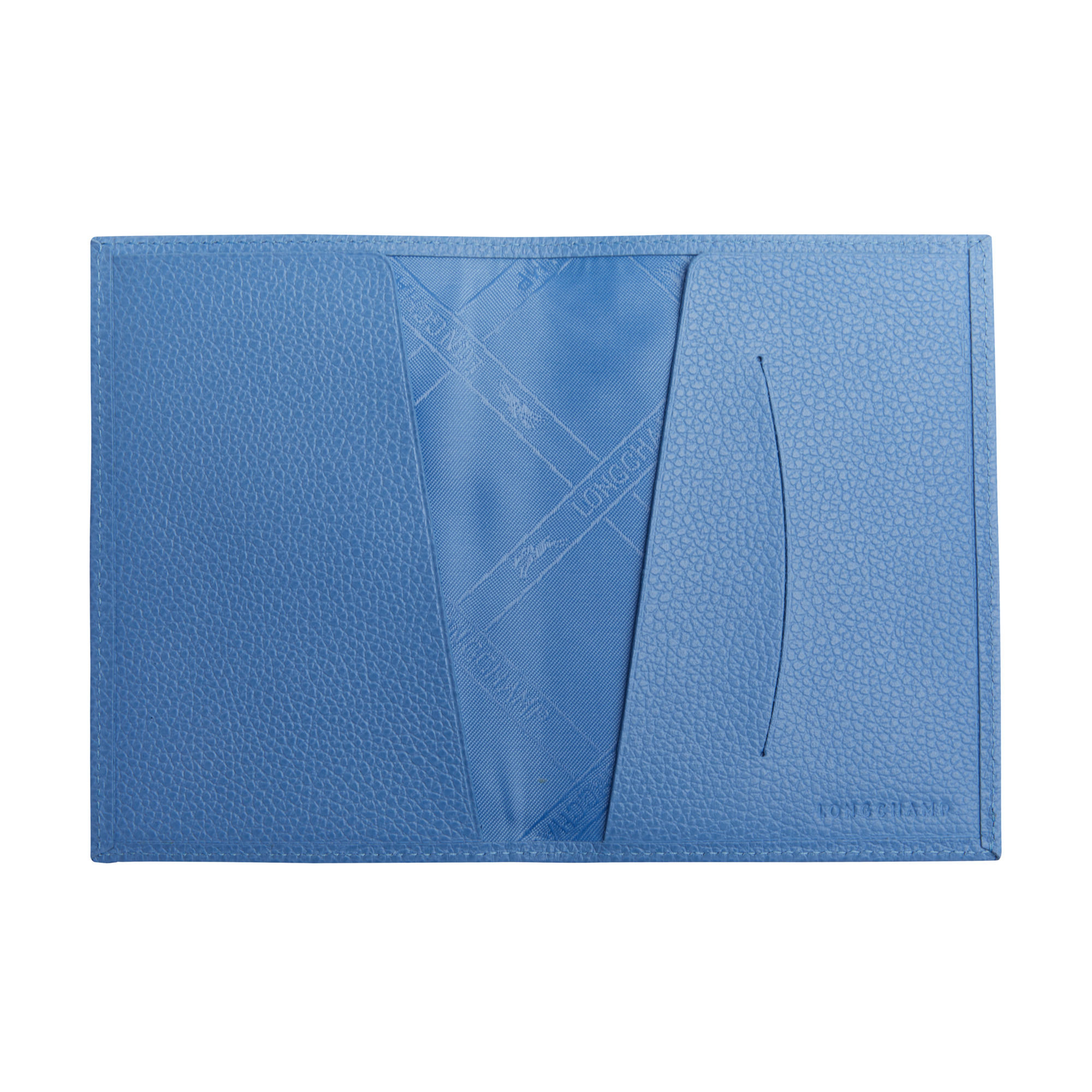 Le Foulonné Passport cover Cloud Blue - Leather - 2