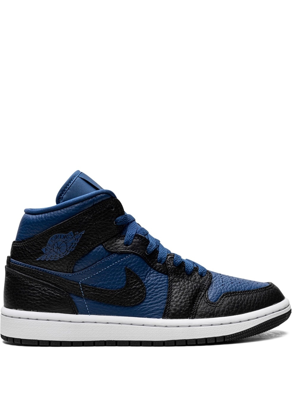 Jordan 1 Mid Split "Black/French Blue/White" sneakers - 1