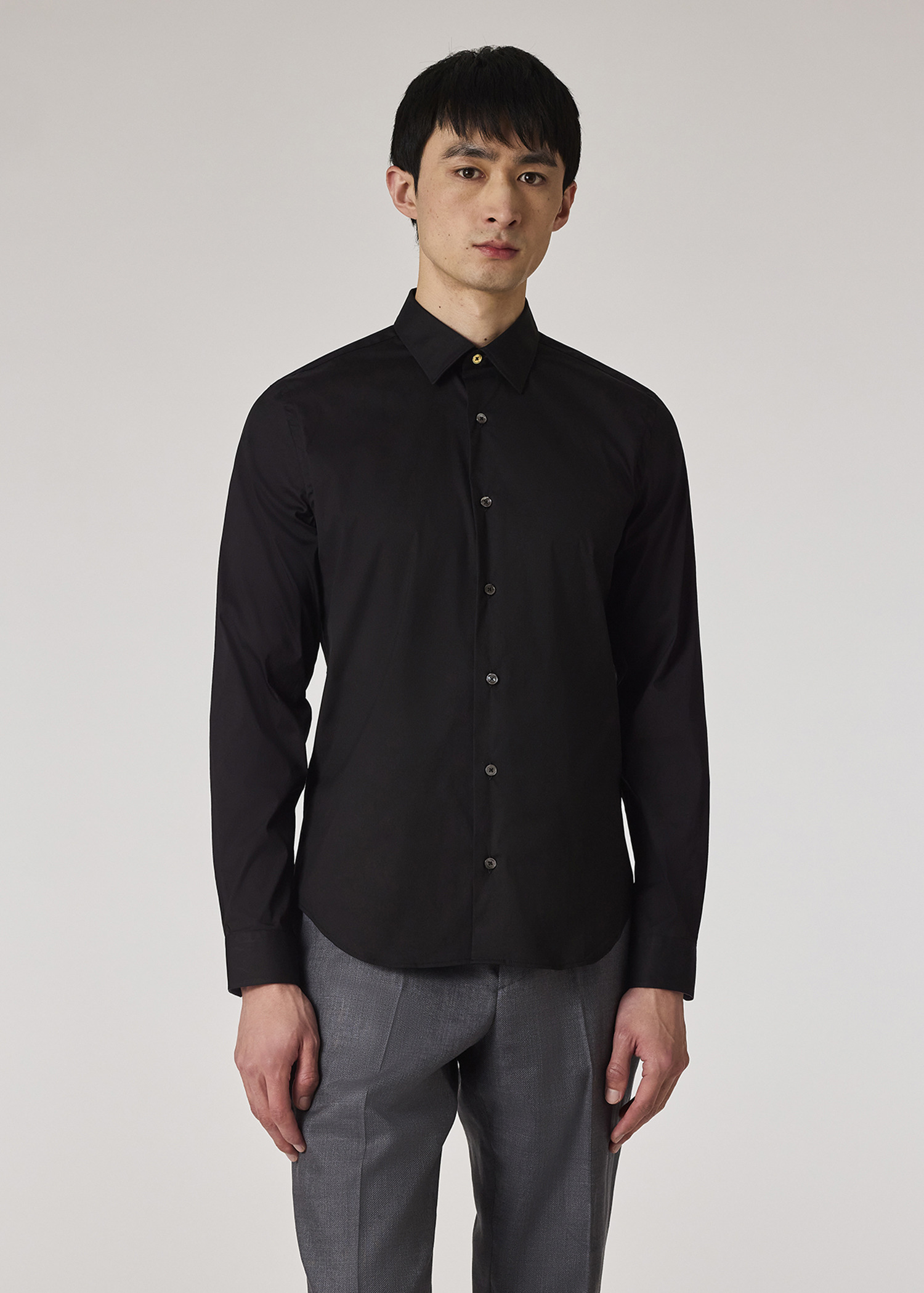 Super Slim-Fit Shirt With 'Artist Stripe' Cuff Lining - 5