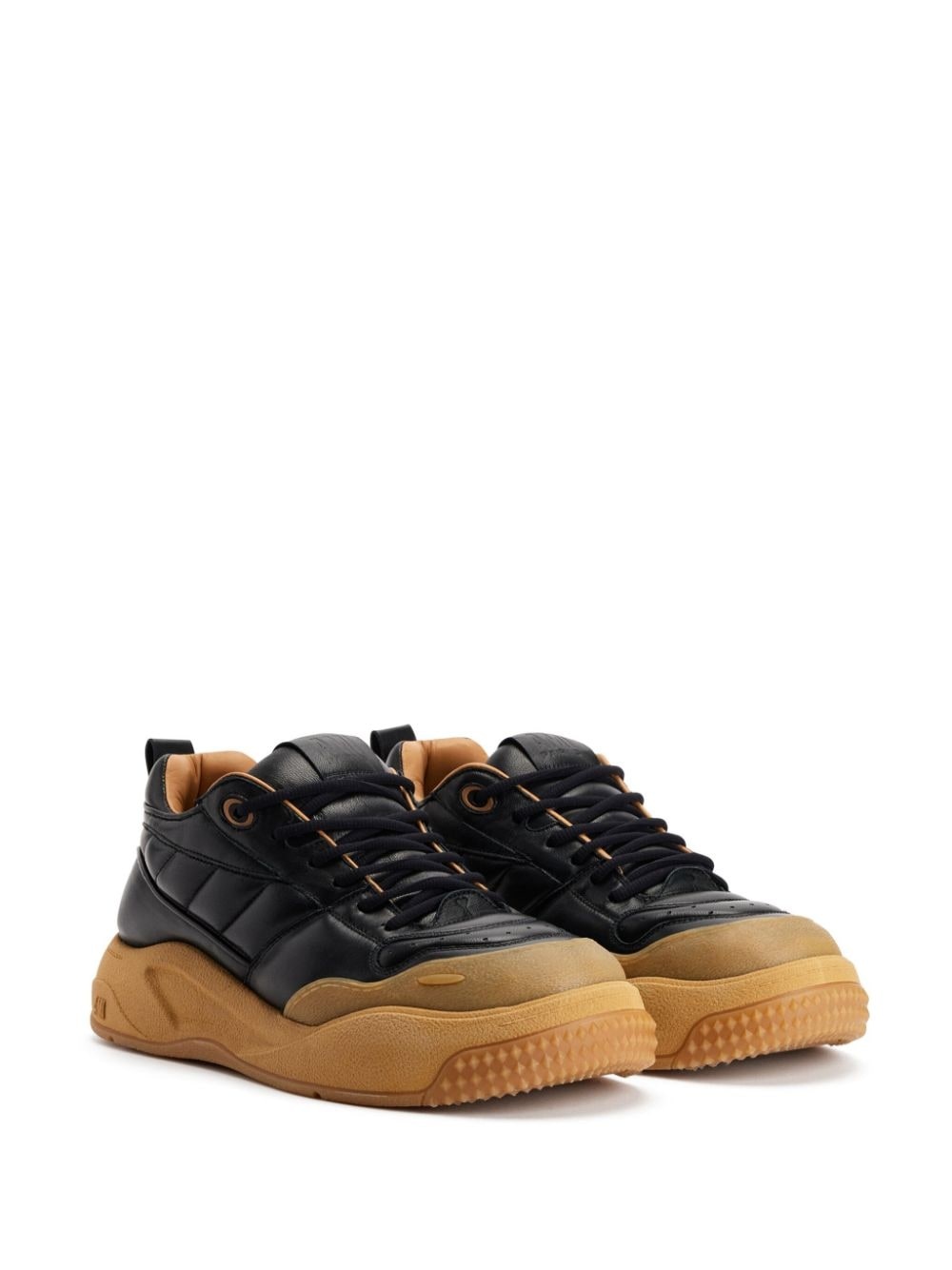 Ami 1509 panelled sneakers - 2