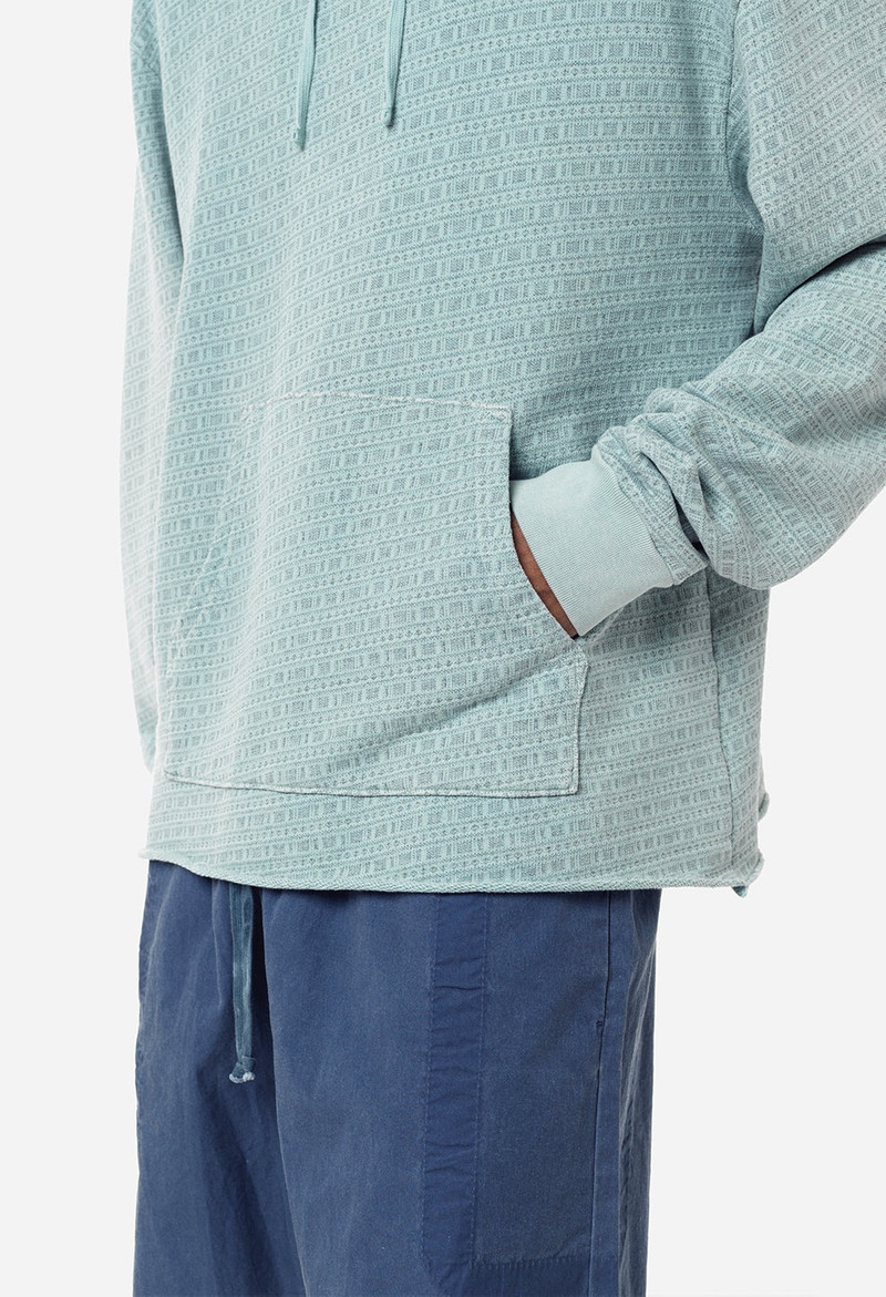 RAW EDGE JACQUARD PULLOVER 6