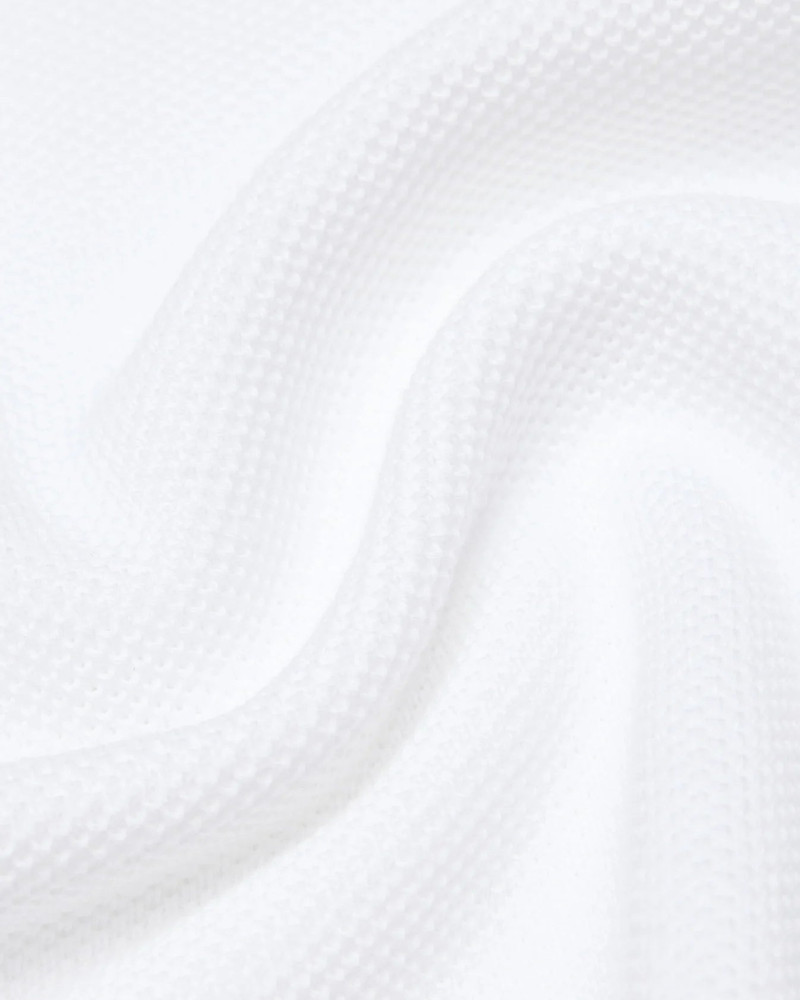 Reigning Champ Supima Pique Ace Polo - White outlook