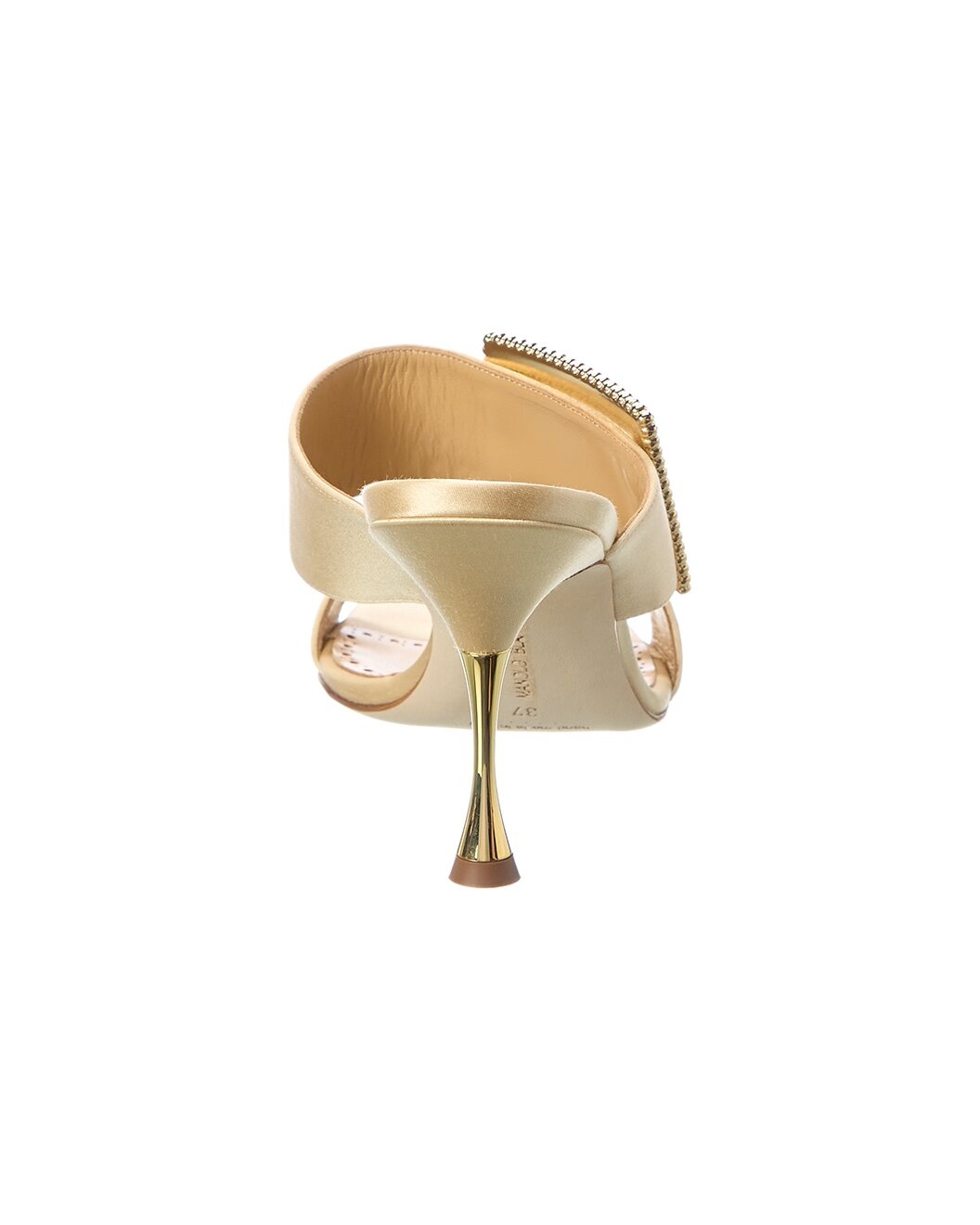 Manolo Blahnik Tuliaba 90 Satin Sandal - 3