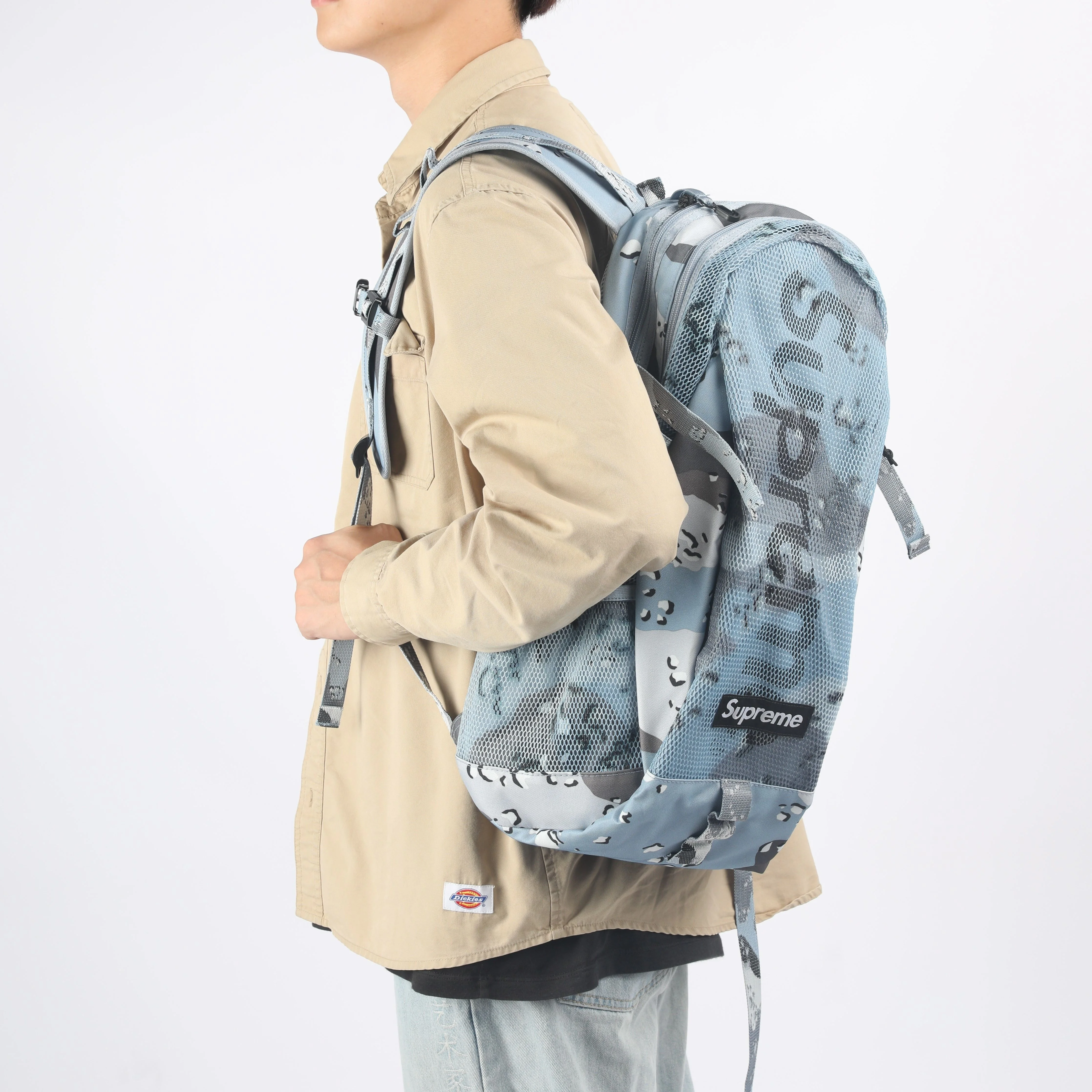 Supreme Supreme Backpack 'Teal Black' SUP-SS20-012 | REVERSIBLE