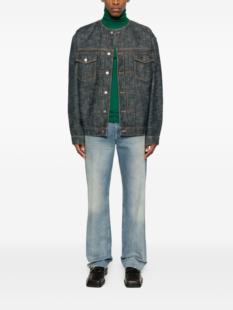 Lanvin roll-neck ribbed sweater outlook