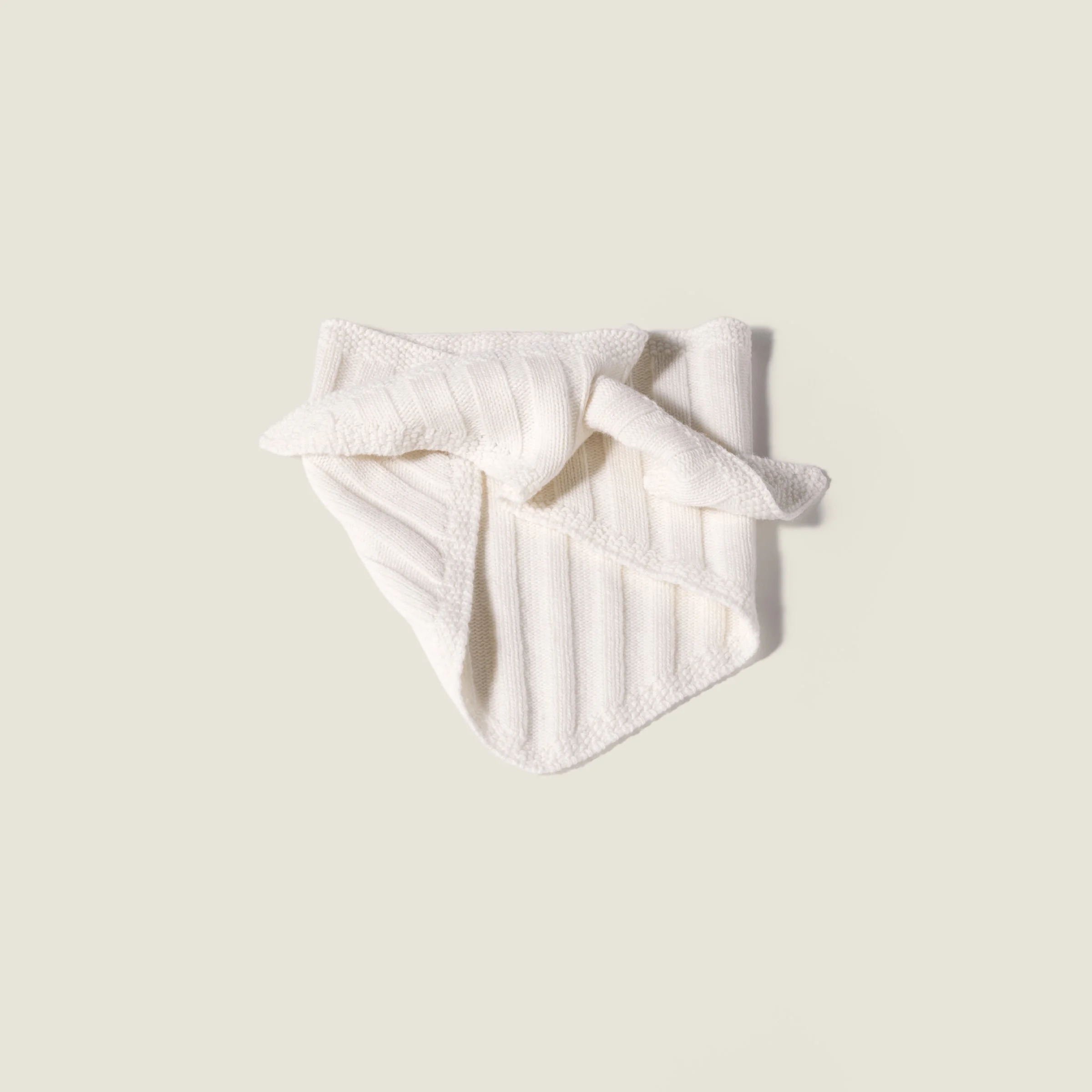 Wool and cashmere stole - 1
