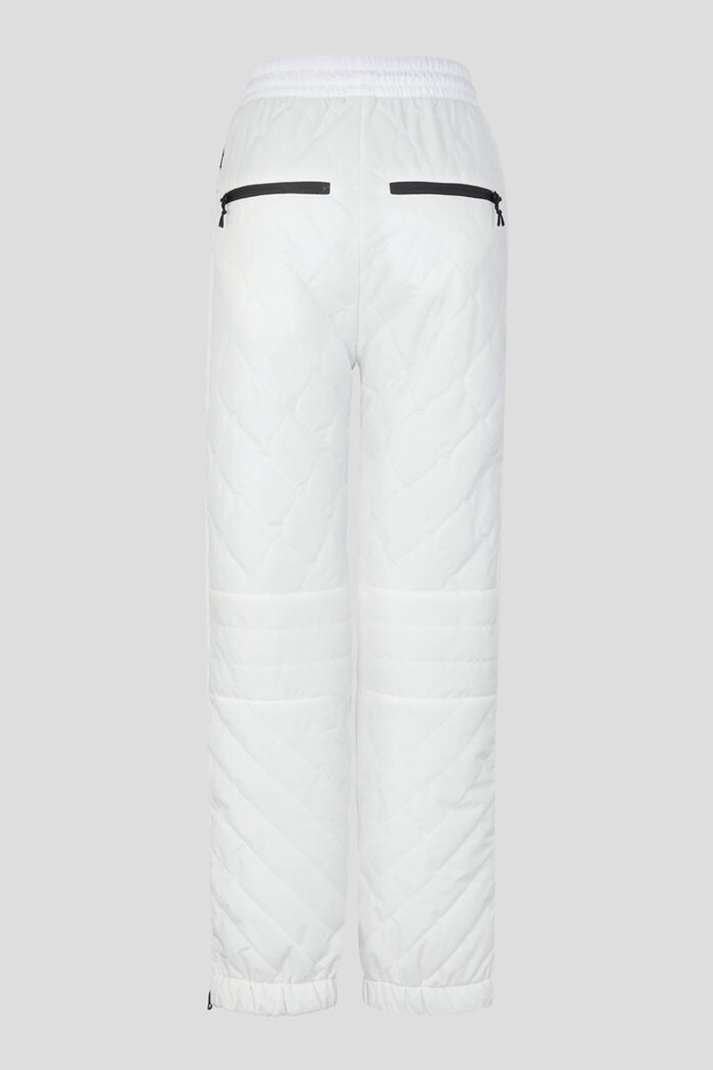 Piotta Quilted ski pants in Off-white 7
