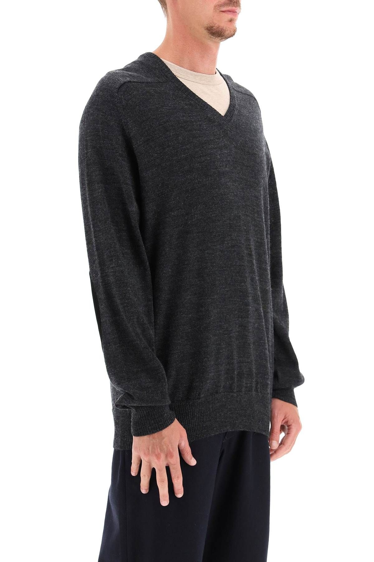 SWEATER WITH ELBOW PATCHES - 3