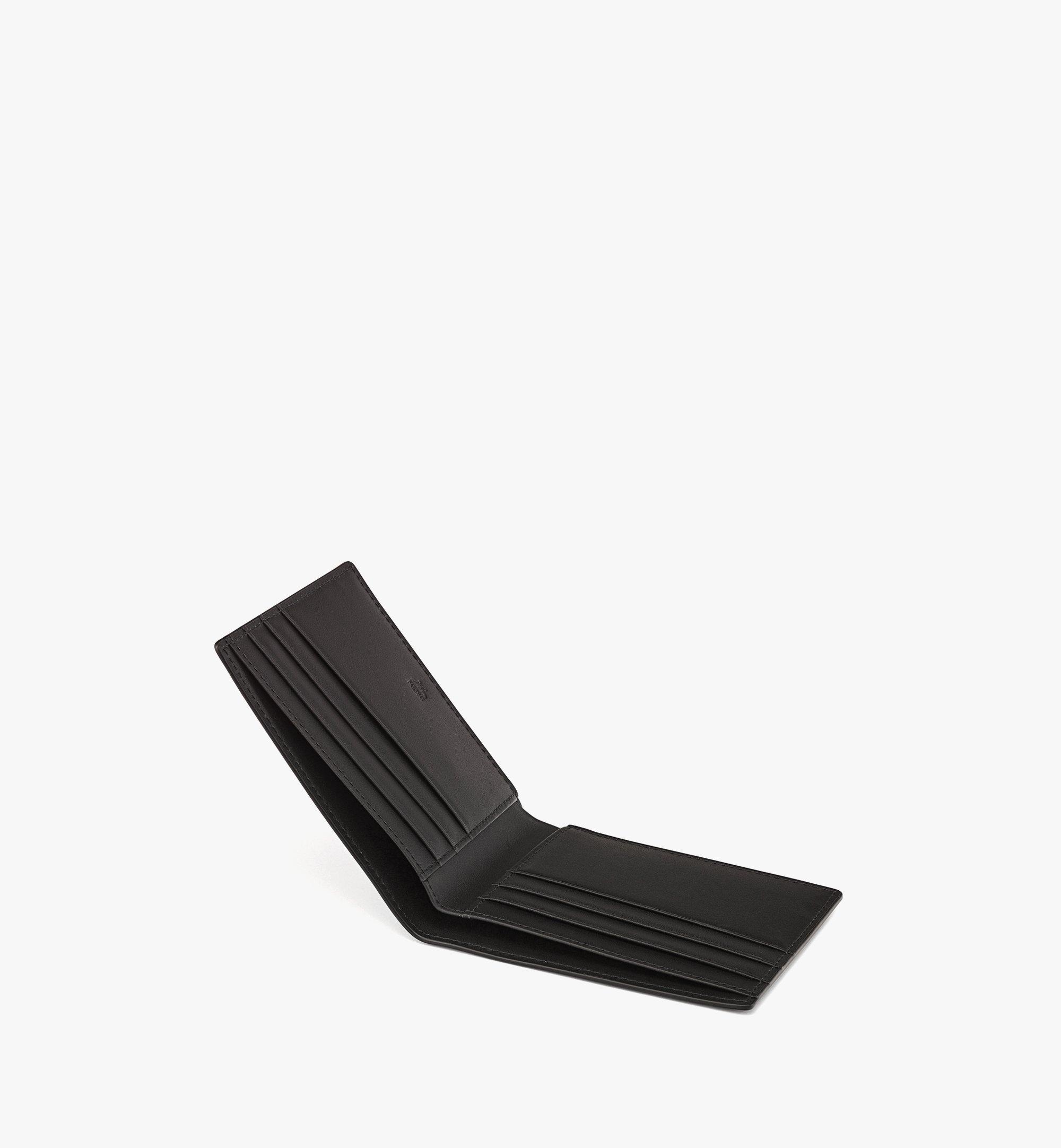 Bifold Wallet in Color Splash Logo Leather - 3
