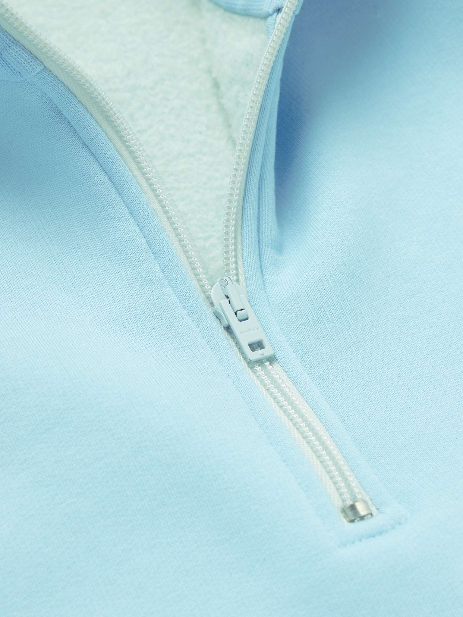 Fenrik Cotton-Blend Jersey Half-Zip Sweatshirt - 4