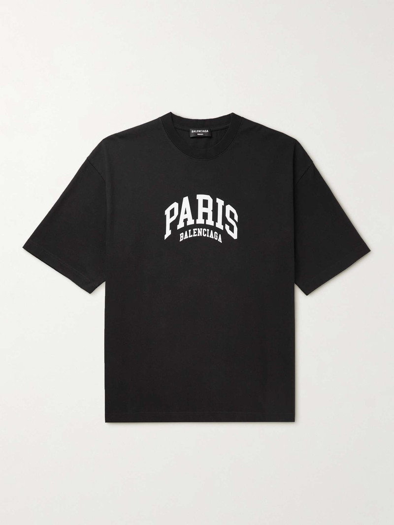 Printed Cotton-Jersey T-Shirt 1
