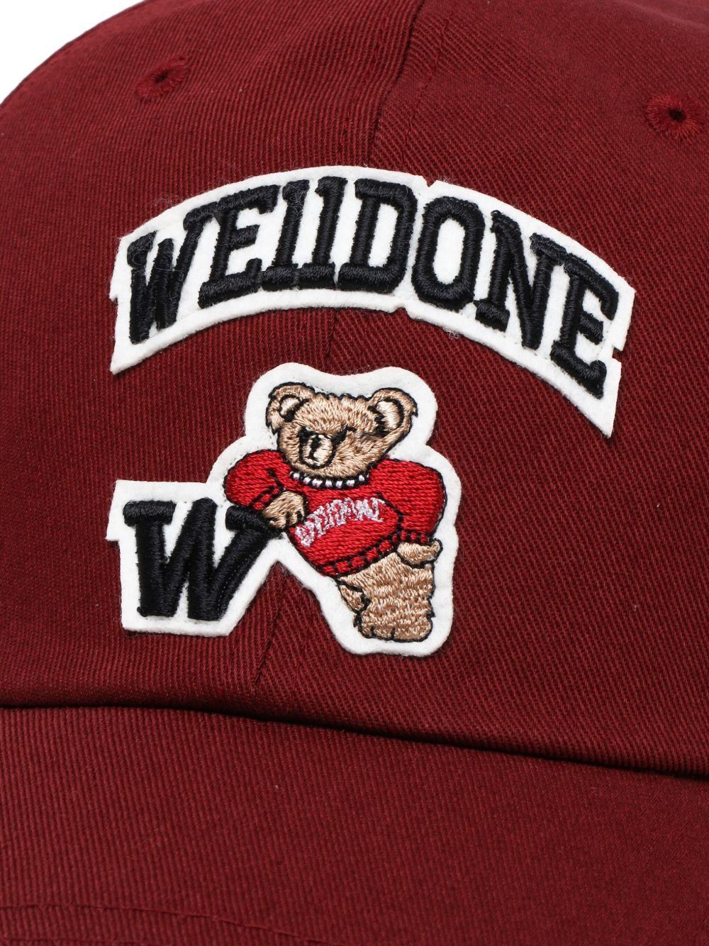 bear-logo baseball cap - 4