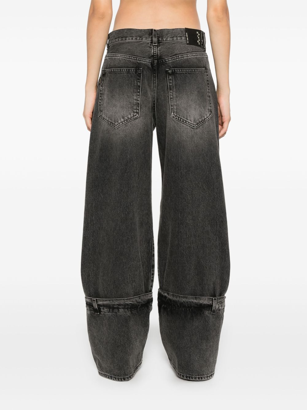 cuff-detail jeans - 4