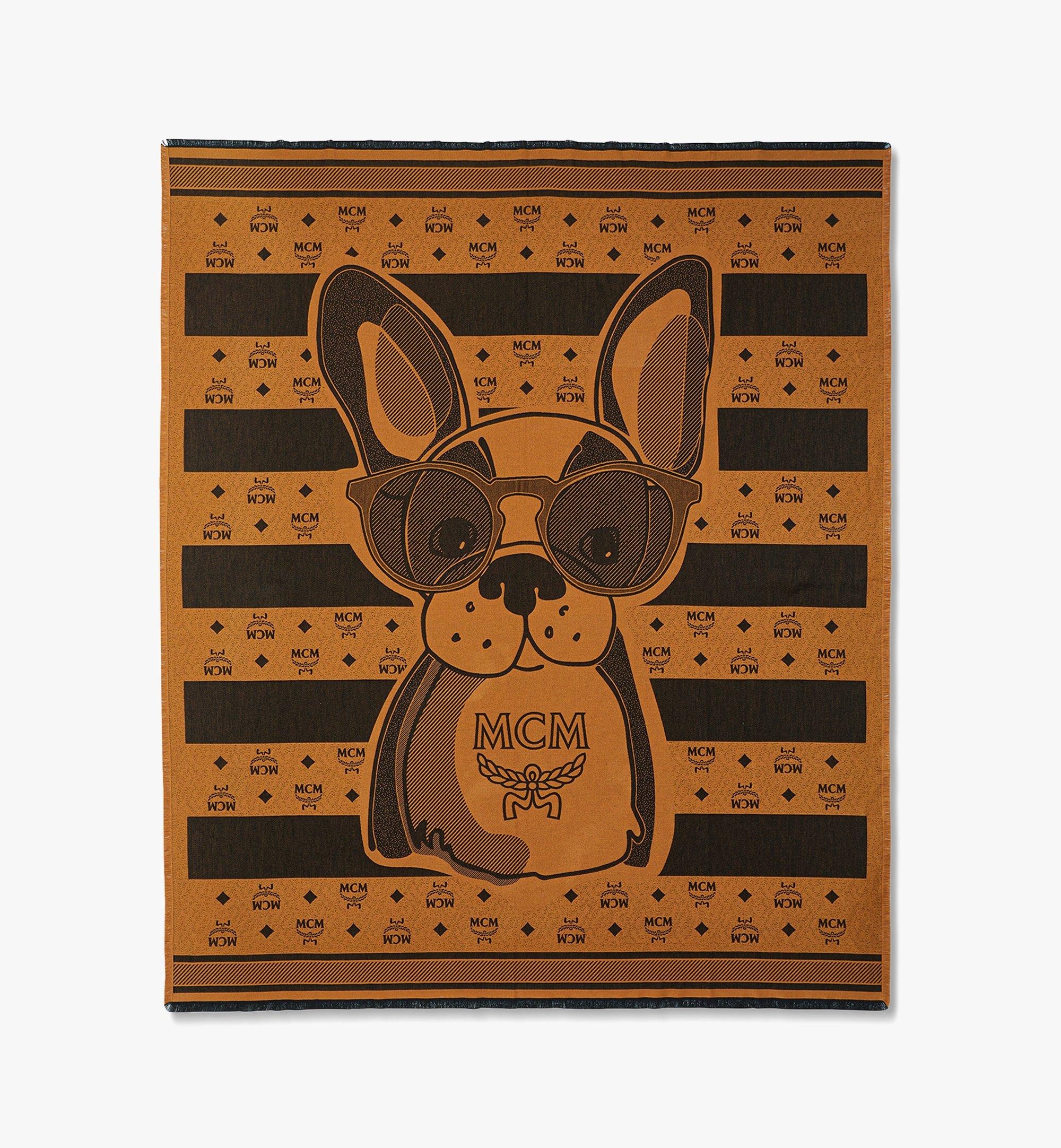 M Pup Jacquard Beach Blanket - 1