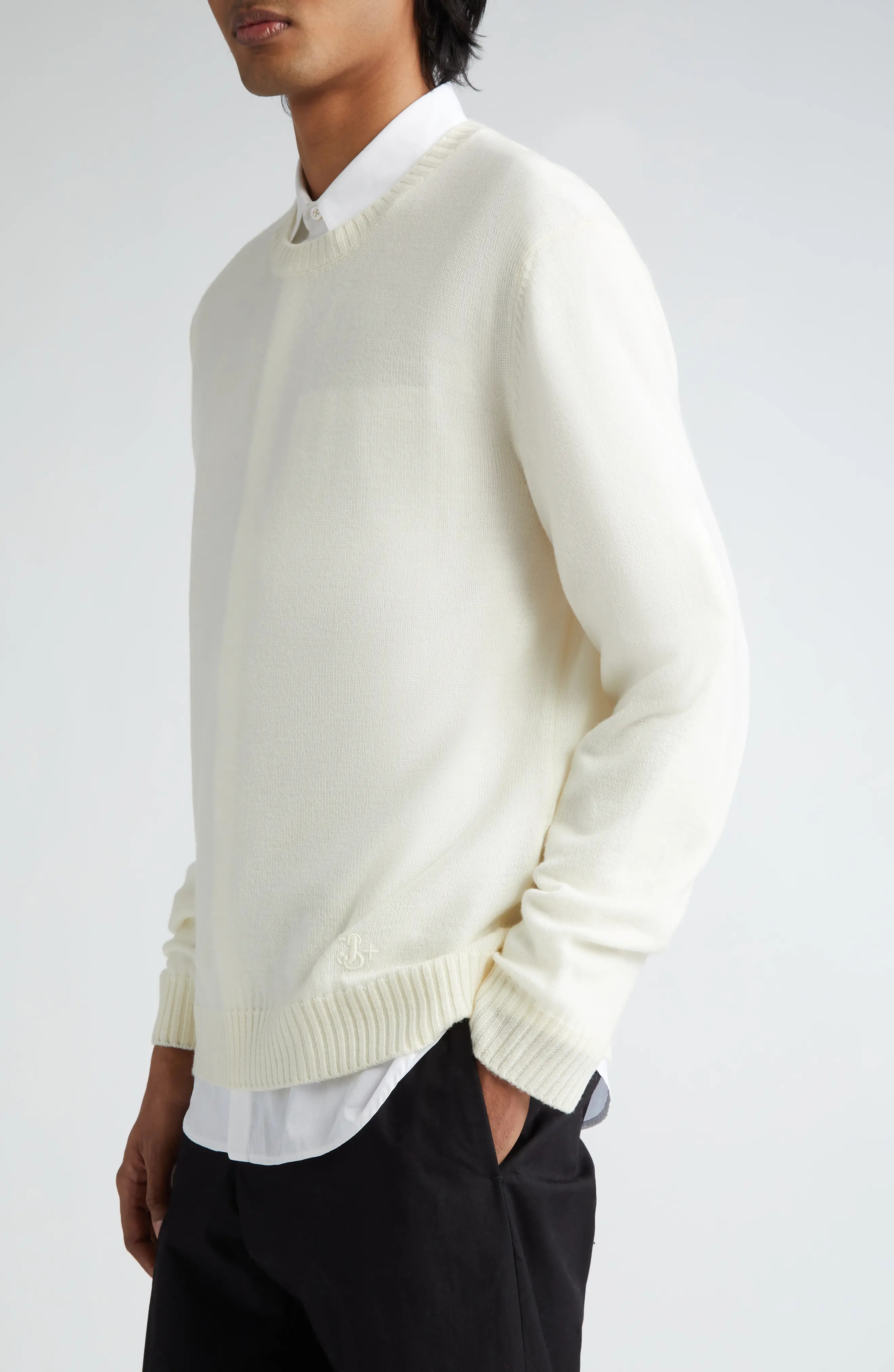 Wool Crewneck Sweater - 3