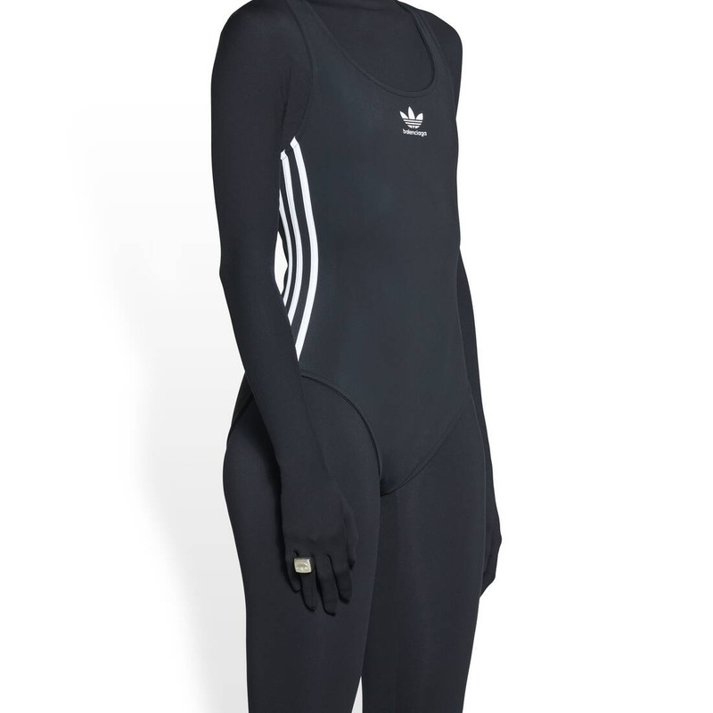 Balenciaga / Adidas Trefoil Signet Ring  in Silver 4