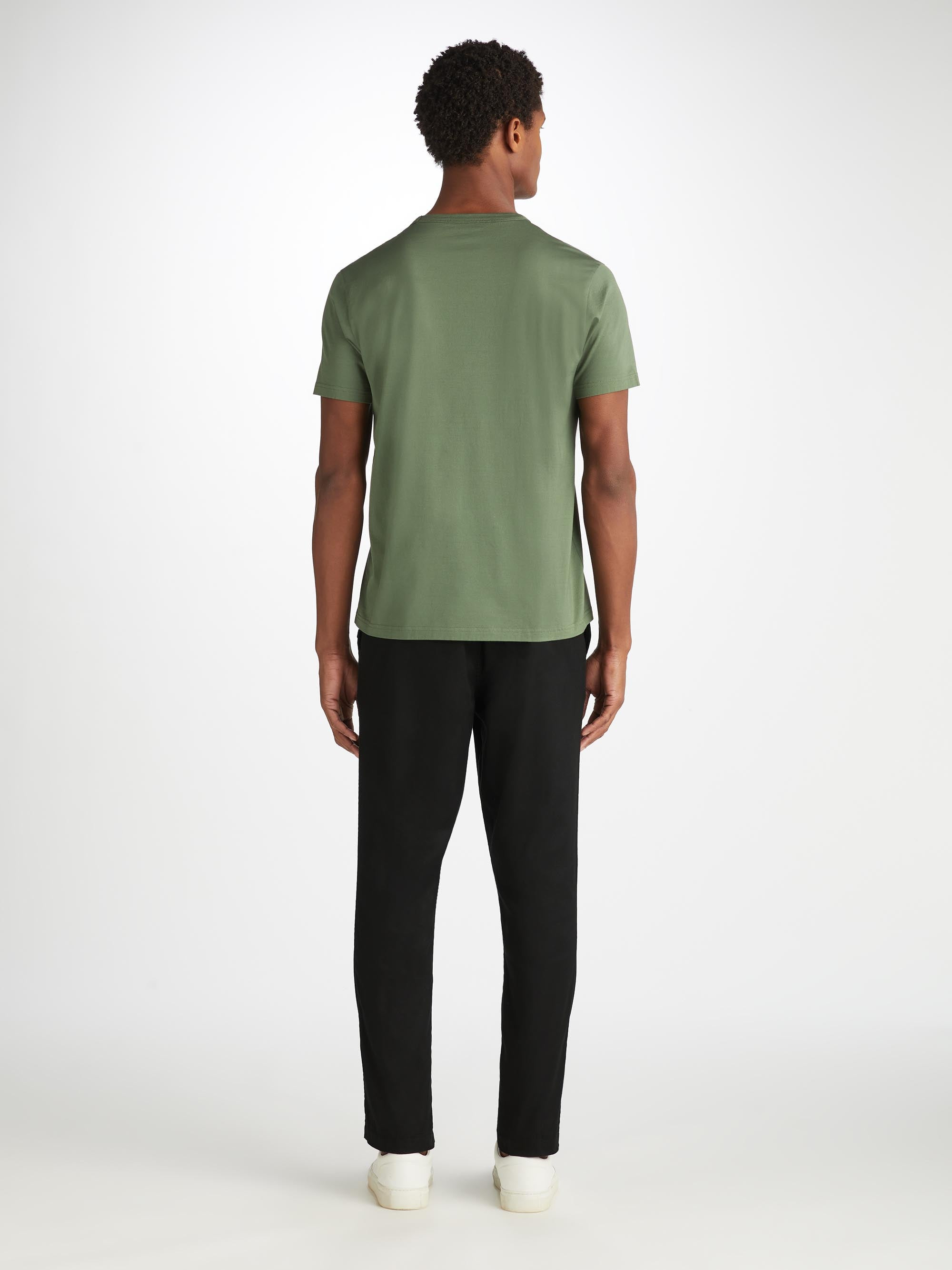 Men's Trousers Harris Lyocell Cotton Black - 4