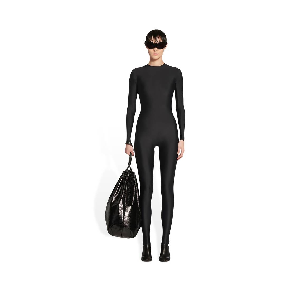 Women's Glove 80mm Mule in Black - 9