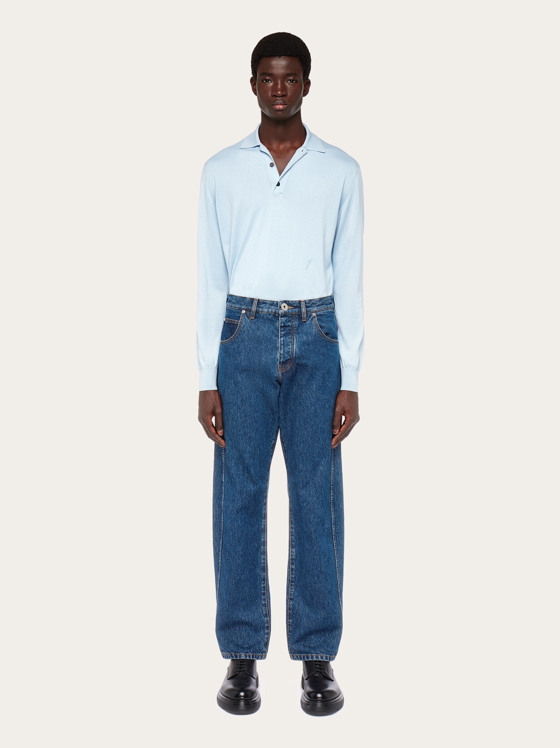 Medium wash jeans - 6