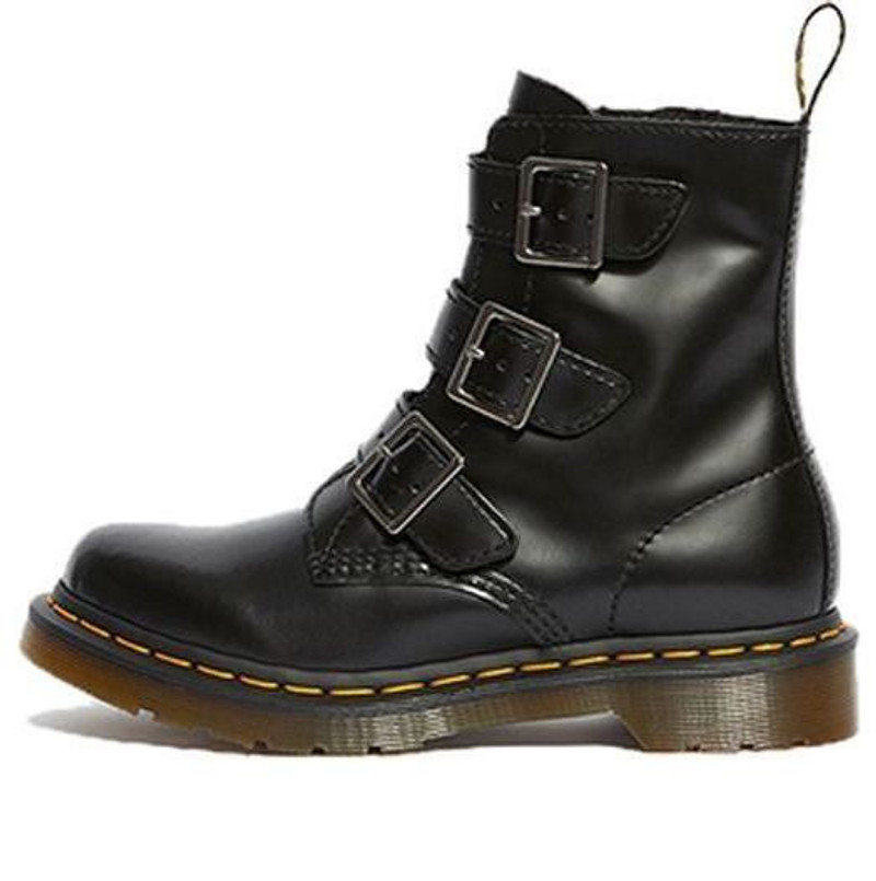 (WMNS) Dr. Martens Blake Boot High Top Casual Martin Boots Black 13665001 1