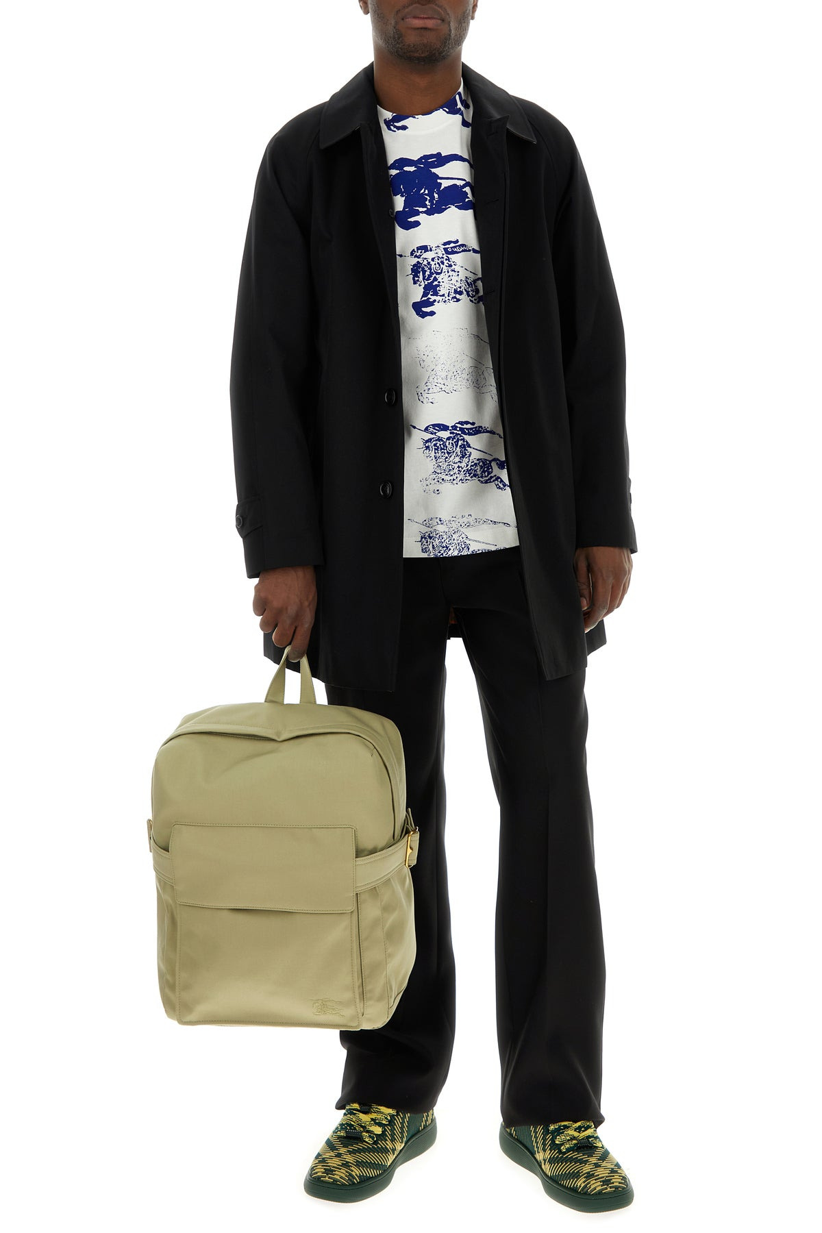 Black gabardine Heritage Camden overcoat - 6