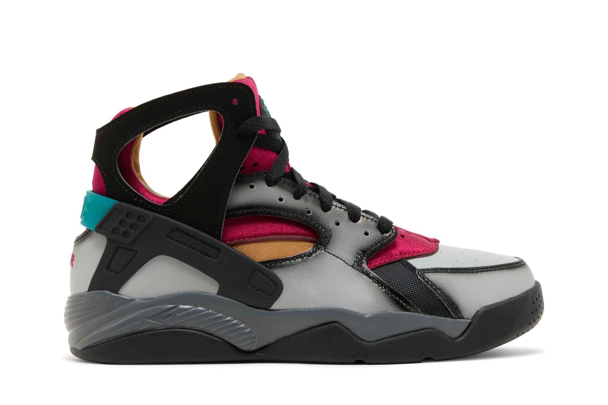 Nike Air Flight Huarache 'Airbrush Bordeaux' goat REVERSIBLE