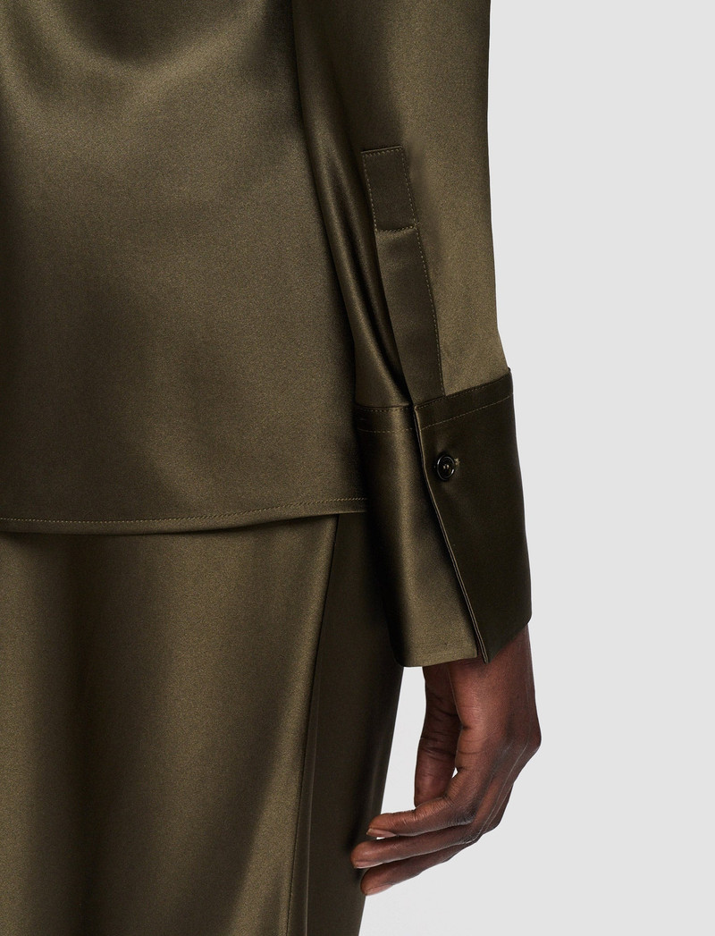 Silk Satin Brunel Blouse 5