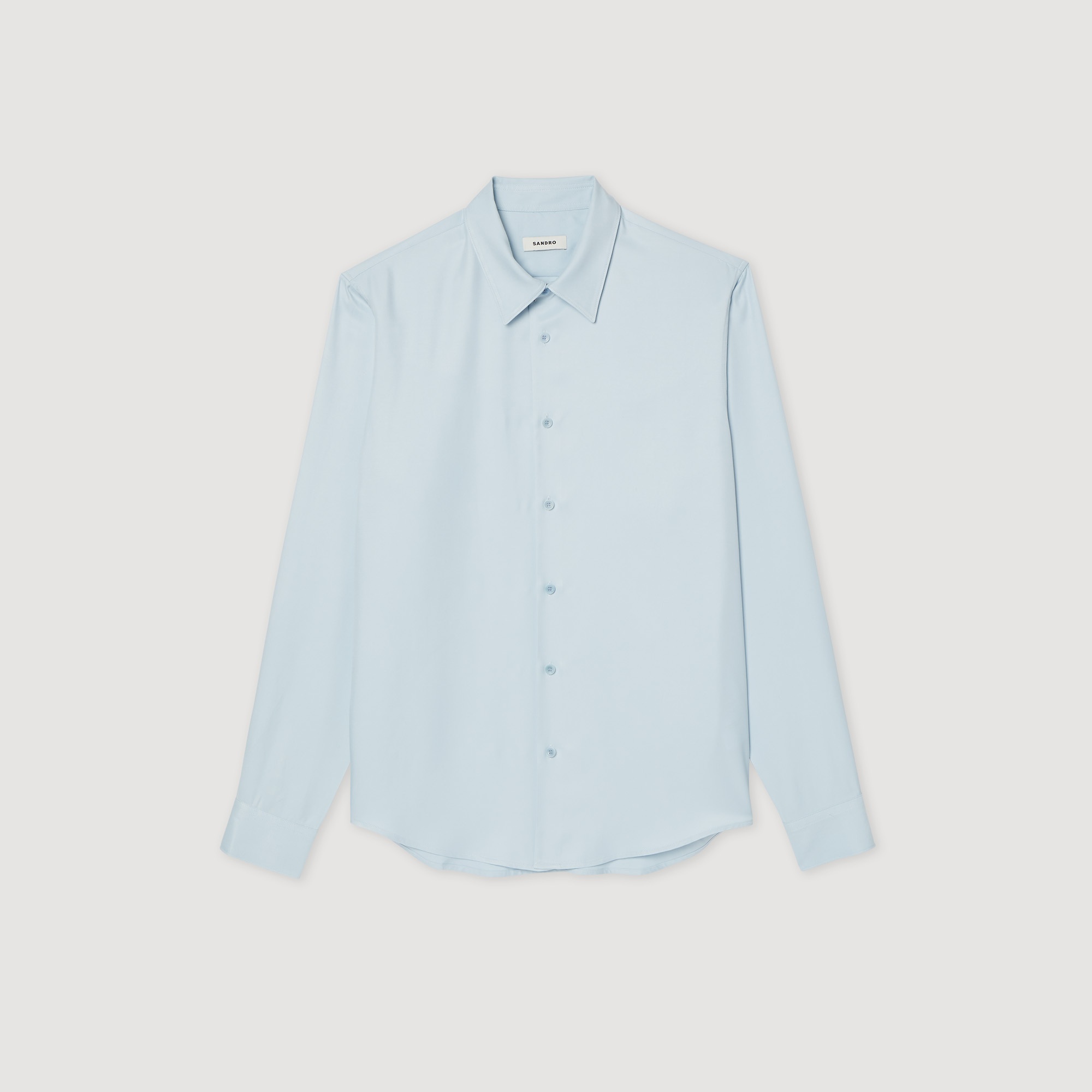 Flowing long-sleeved shirt - 1