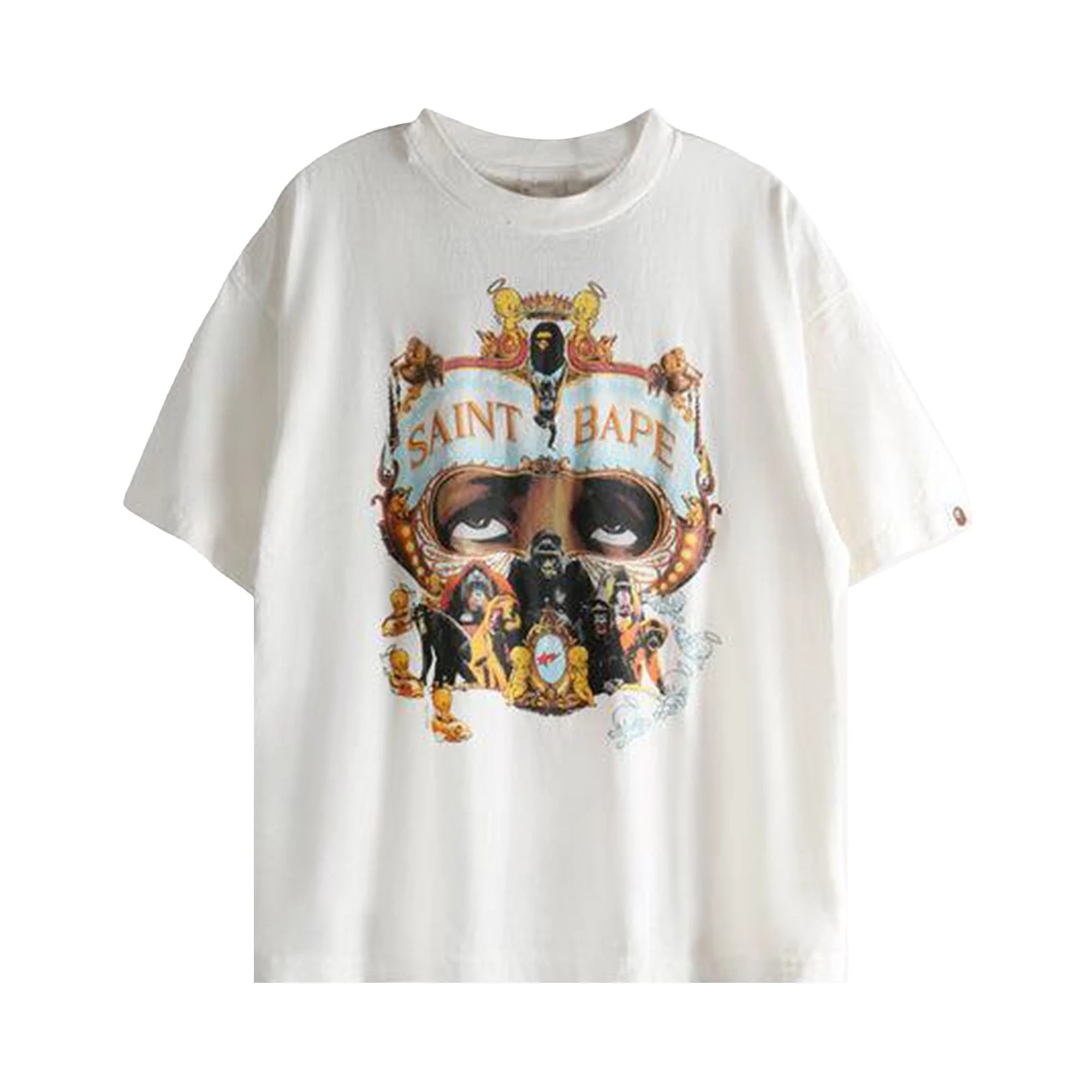 SAINT Mxxxxxx Generation T-Shirt 'White' - 1