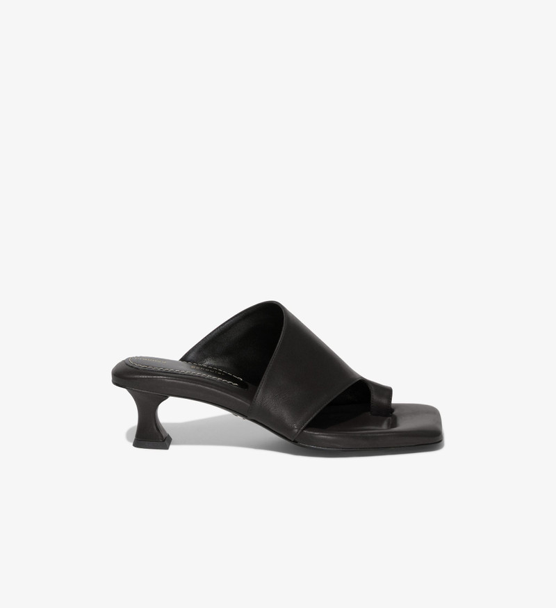Square Asymmetric Toe Ring Sandals 1