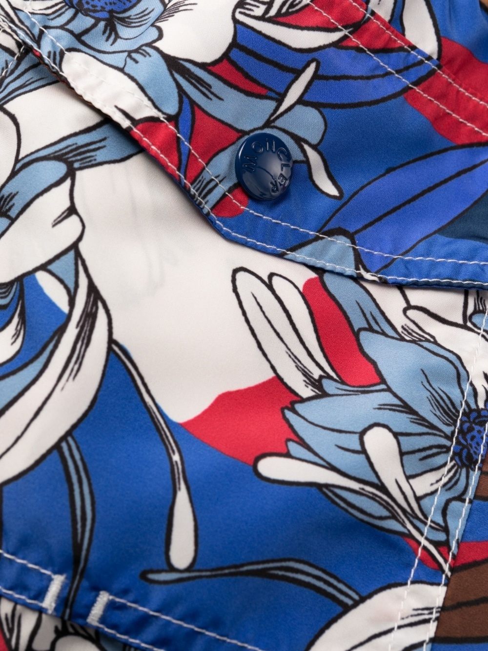 graphic-print swim shorts - 3