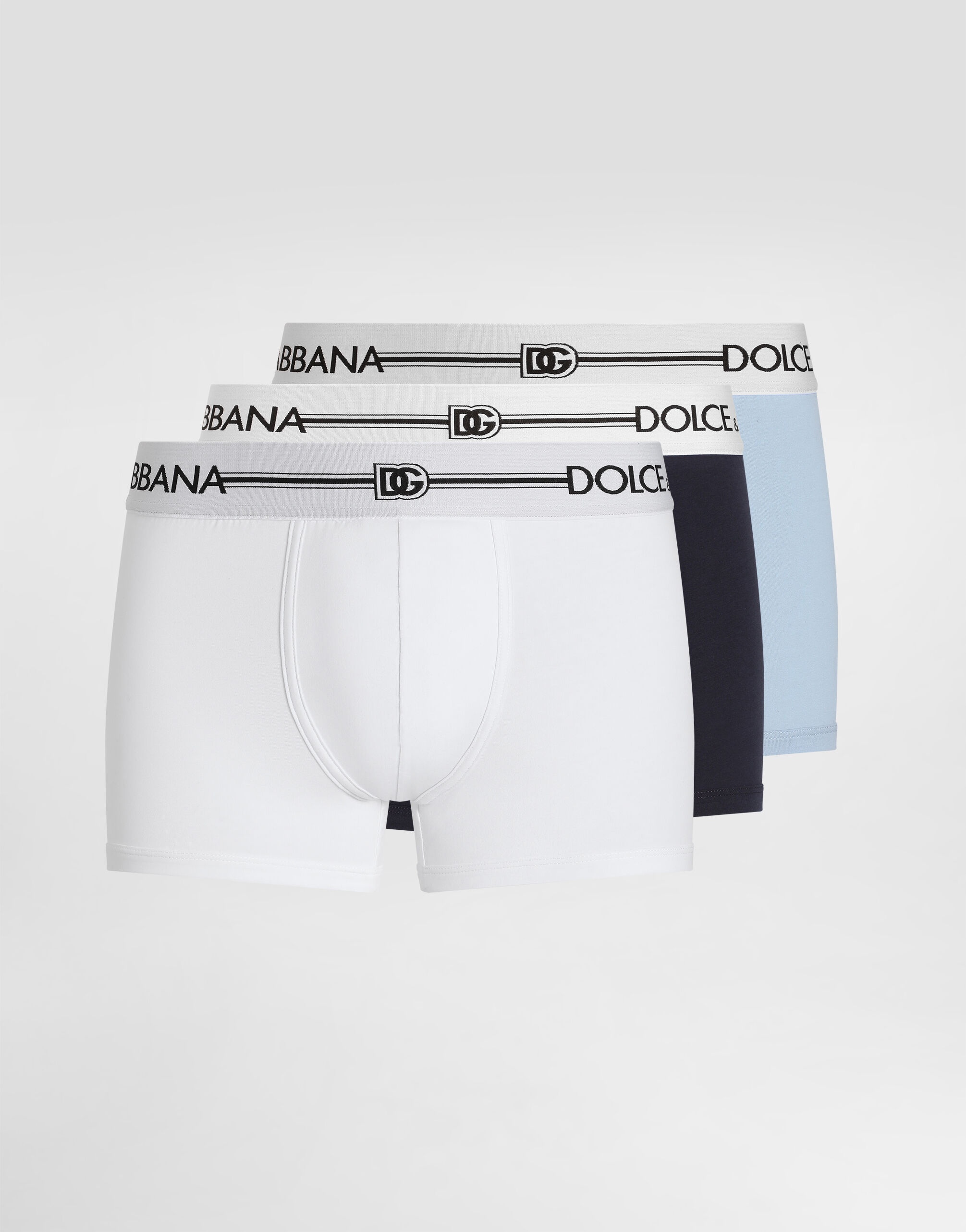 Stretch cotton boxers 3-pack - 1
