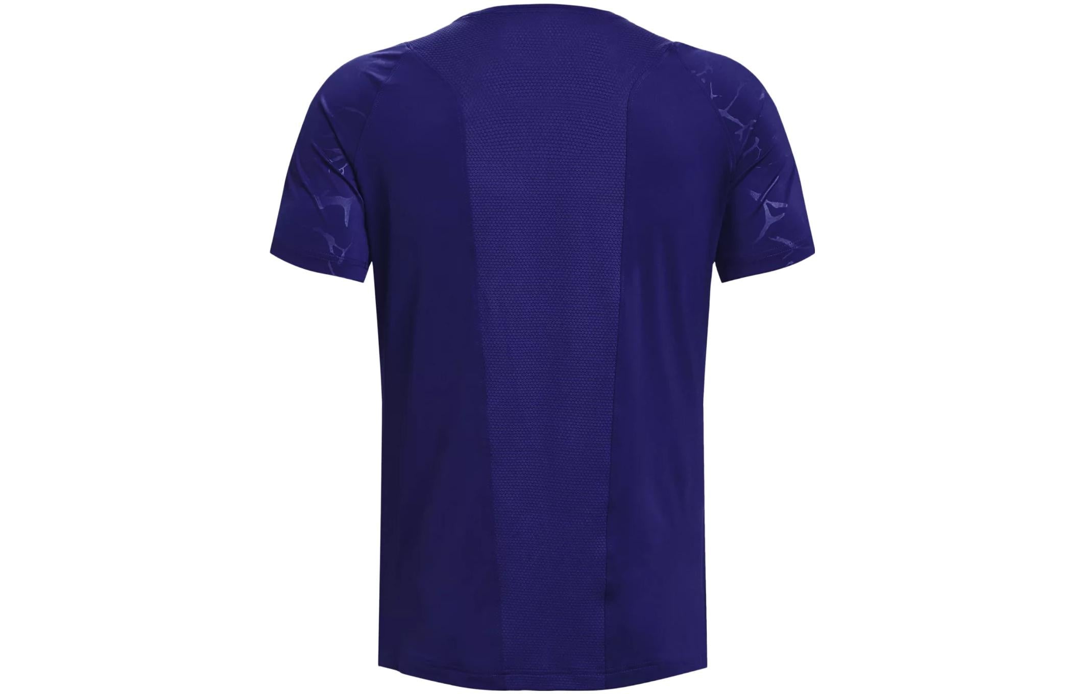 Under Armour Rush Emboss Short Sleeve T-Shirt 'Blue' 1376790-468 - 2