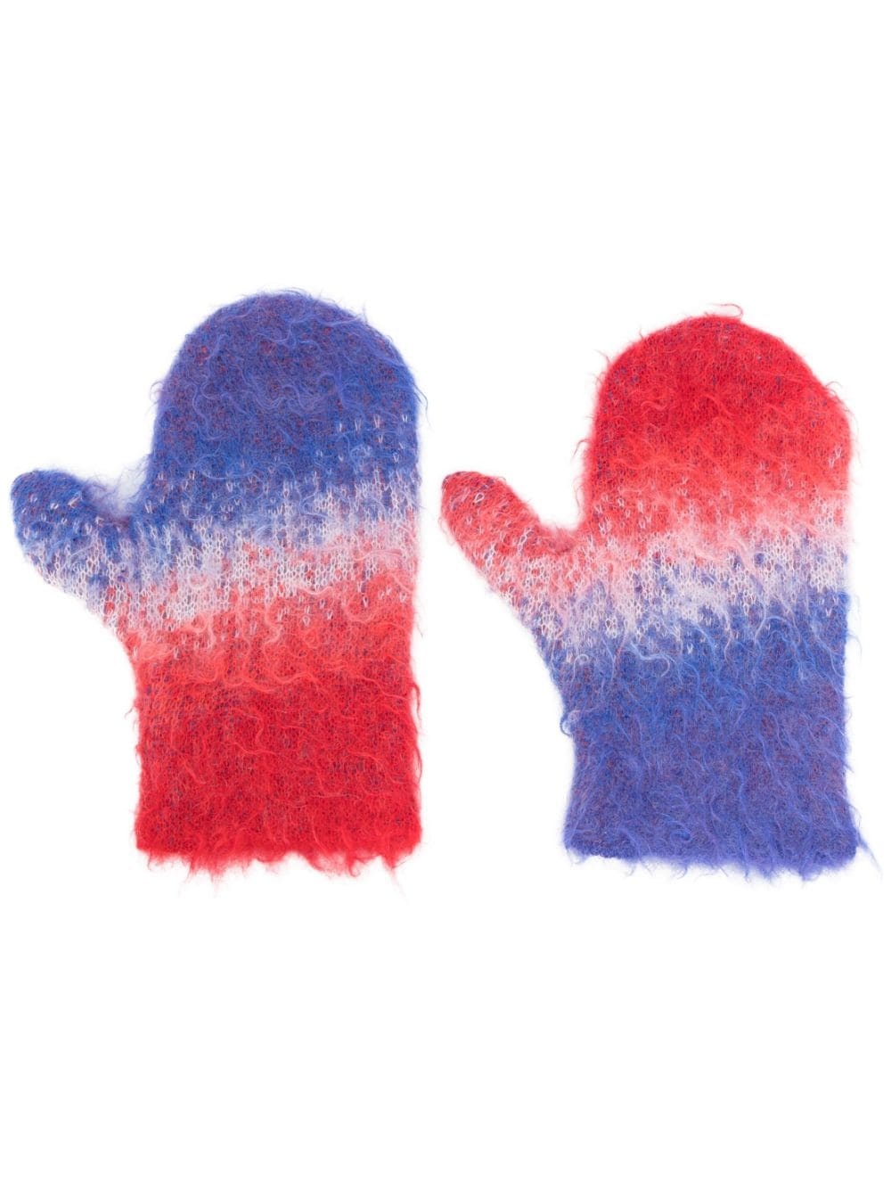 ERL degradé-knit gloves - 1