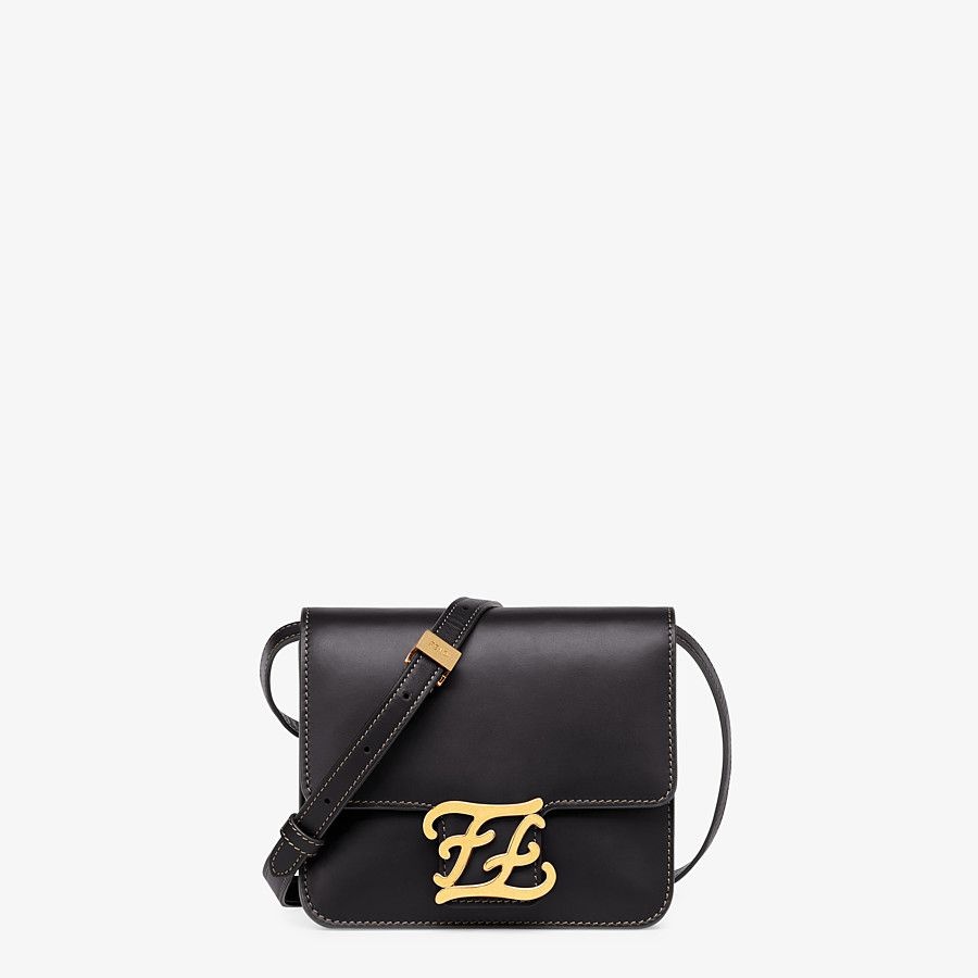 Black leather bag - 1