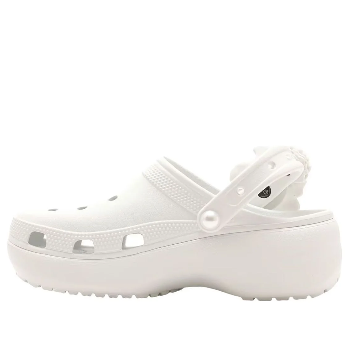 (WMNS) Crocs Classic Platform Bouquet Clog 'Moonlight' 211292-1NK - 1