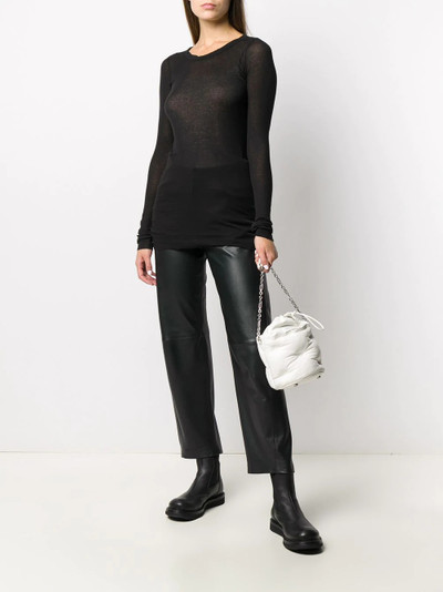 Rick Owens long-line style jumper outlook