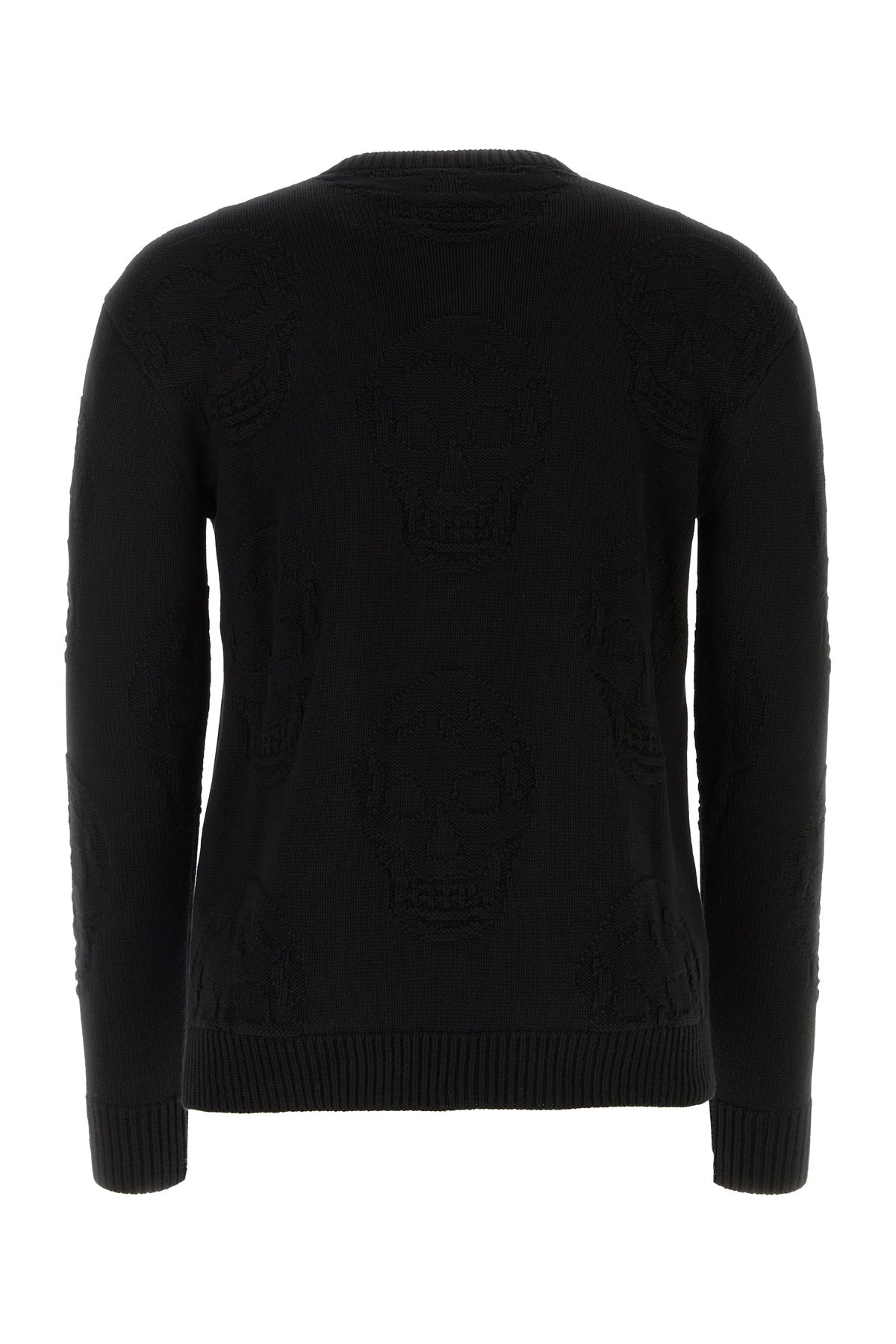 Black cotton sweater - 2